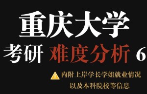 重庆大学退伍士兵计划专业限制及分数线详情，考研党必看