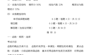 考研数学一二三哪个难度大，你知道吗？